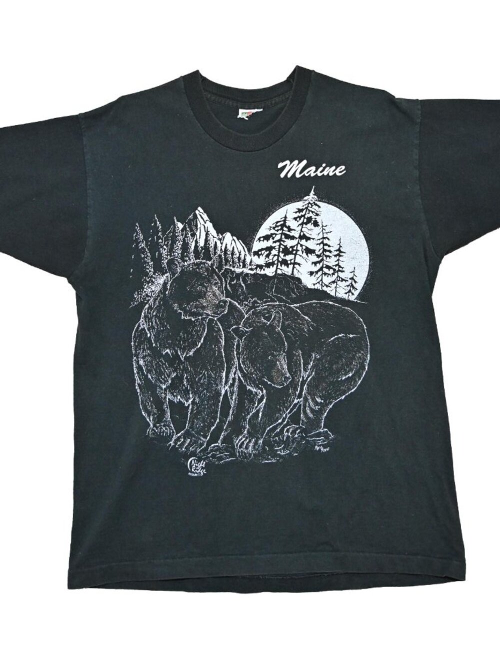 Vintage Maine Bears Wildlife T-shirt